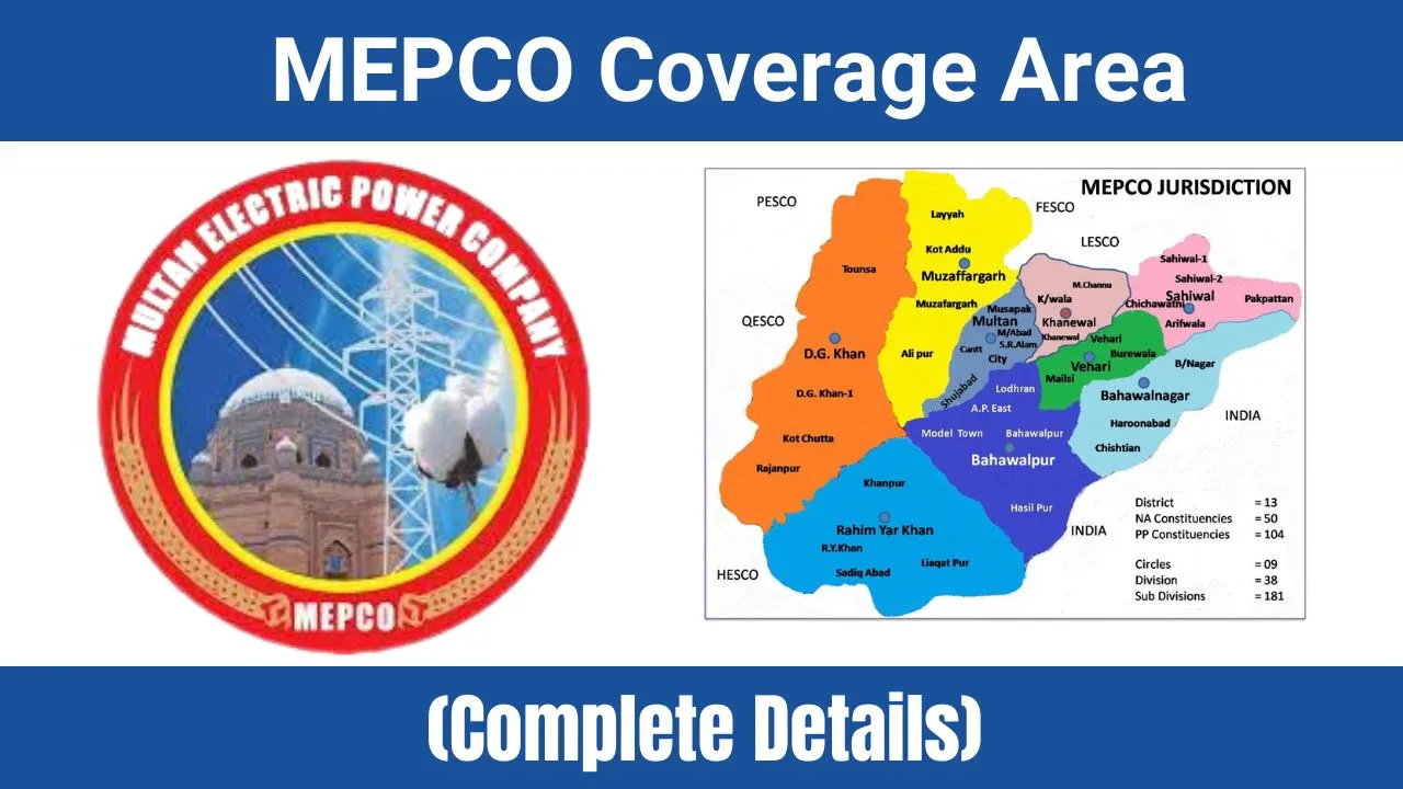 MEPCO Coverage Area