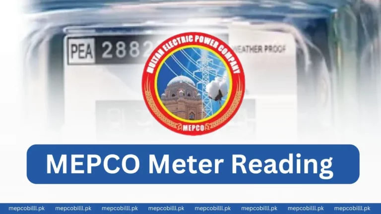 MEPCO Meter Reading