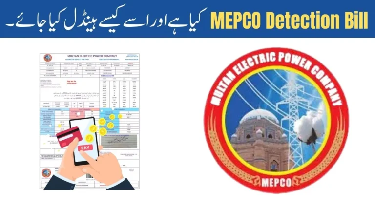 What is MEPCO Detection Bill and How to Handle It